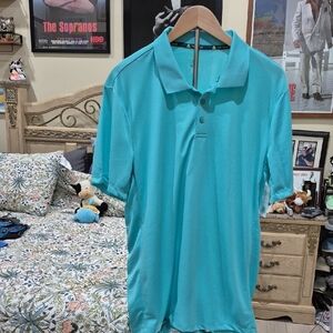Kohl's Men's TEK Gear Turquoise Polo Shirt